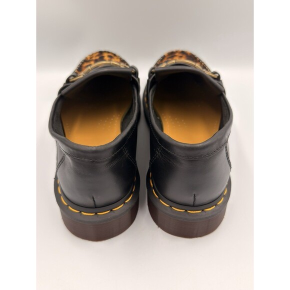 Dr Martens Adrian Snaffle Hair On Loafers Leopard Black Men\'s 8 Women\'s 9 main image 14
